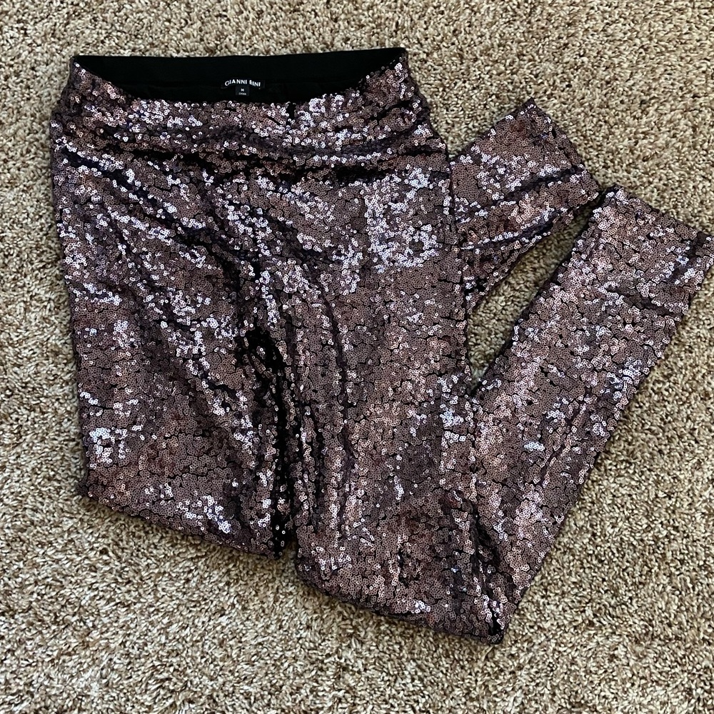 Gianni Bini Sequin Leggings